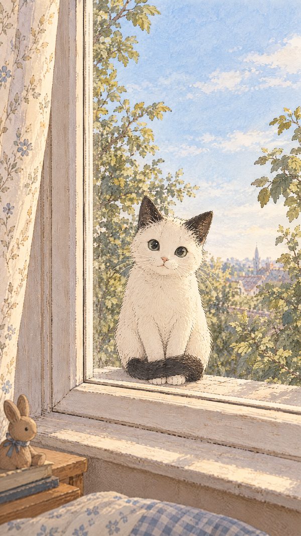 Poster: The Cat at the Window